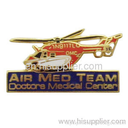 Yellow High Quality Cloisonne Pin